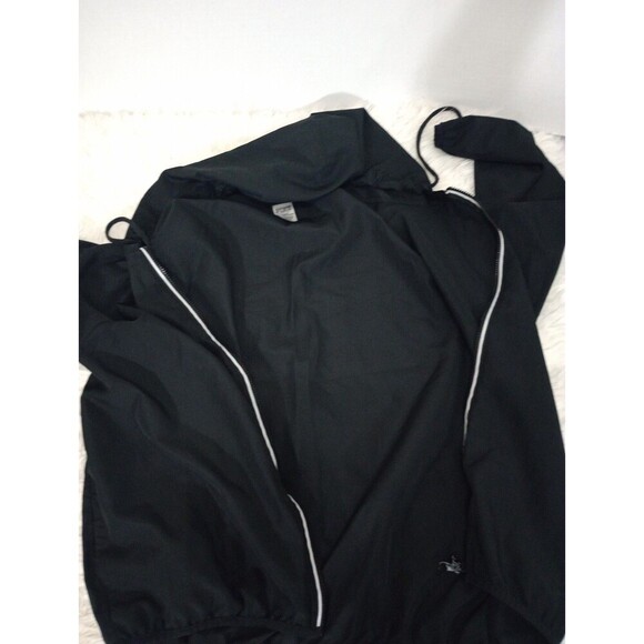 Victoria's Secret Pink Black Ombre Anorak Windbreaker jacket women’s size M/L - Picture 12 of 12